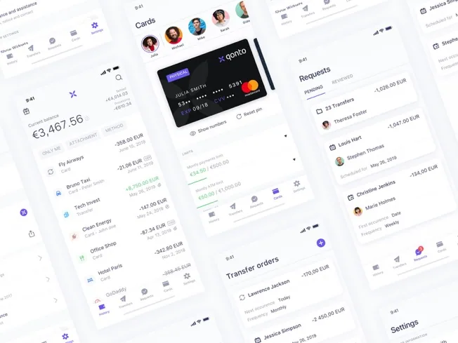 Expense management for banking