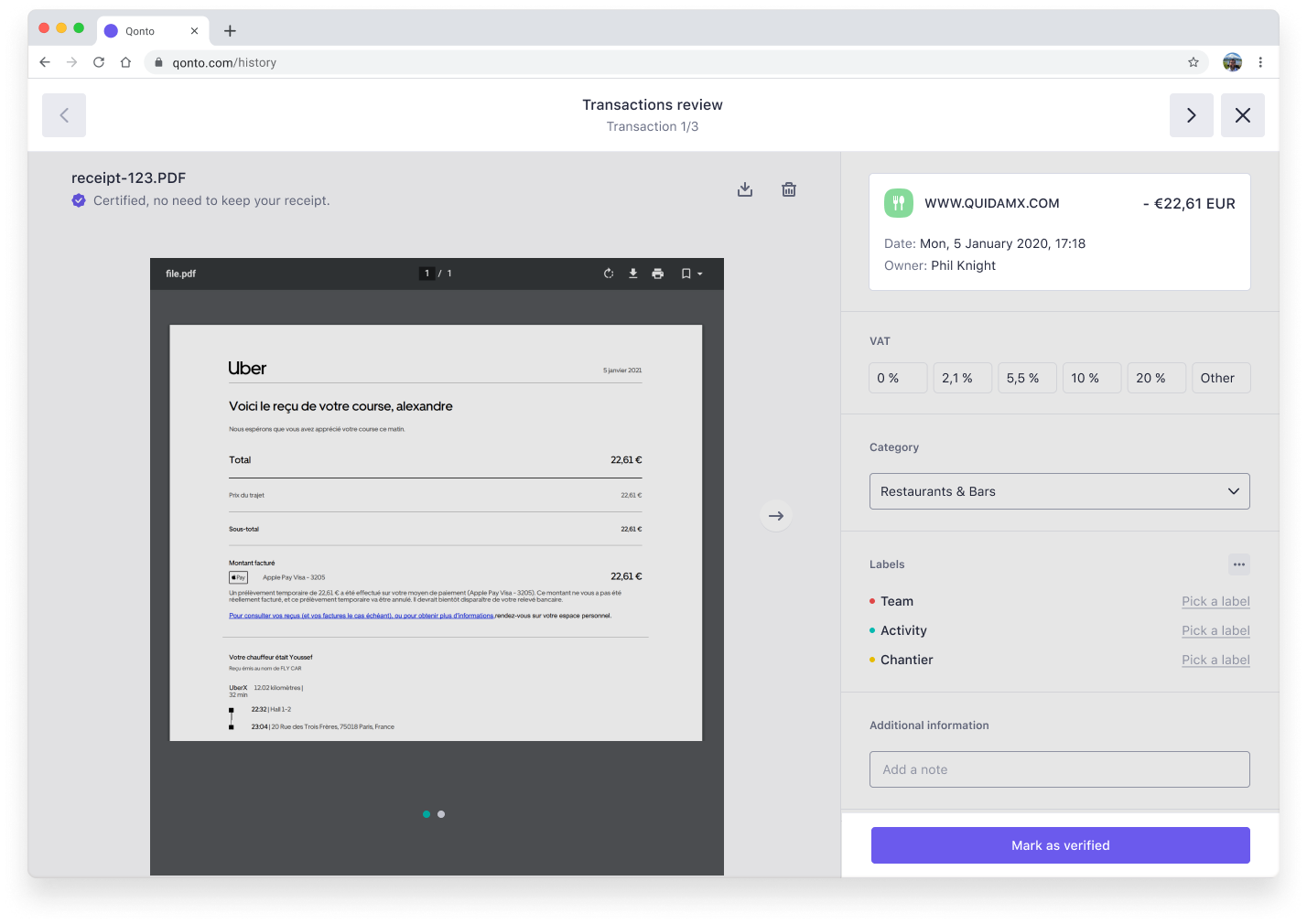 Custom workflow steps detail