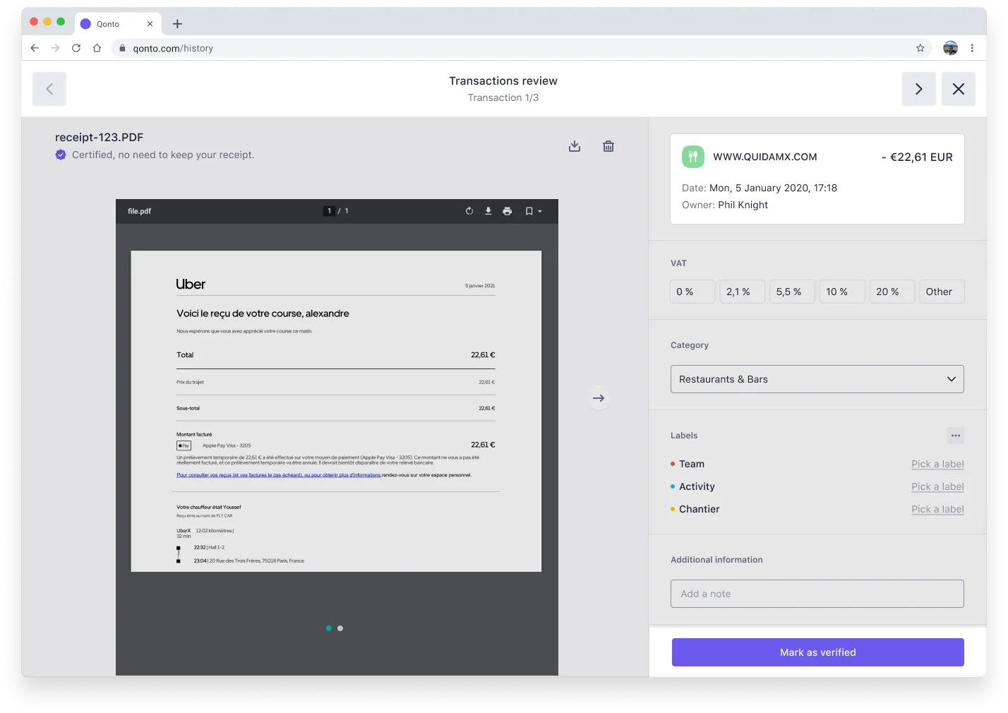 Custom workflow steps detail