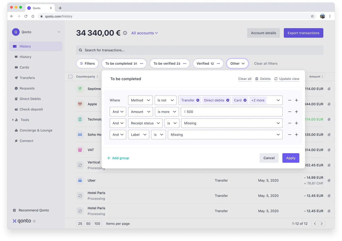 Custom workflow steps